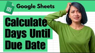 How to Calculate Days Until Due Date in Google Sheets