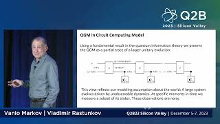 Q2B23 SV | Quantum Generative Models of Financial Time Series | Vanio Markov \u0026 Vladimir Rastunkov