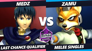 Ludwig Invitational - Medz (Marth) Vs. Zamu (Fox) SSBM Melee Tournament