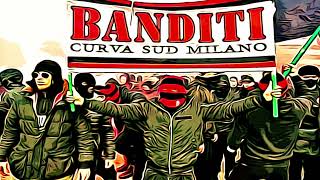Coro Bandito | AC Milan Banditi Ultras Curva Sud Milano Italy | 10 minutes stadium chant