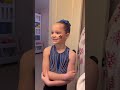 YOUNG GYMNAST OVERCOMES FEAR AT MEET #gymnast #gymnastmom #gymnasticsmeet #gymnasticsmom