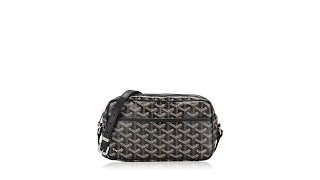 Goyard Goyardine Sac Cap Vert Camera Bag Black