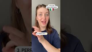 7 Italian hand gestures #language #learnitalian #pronunciation #europeanlanguage