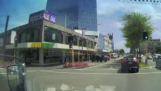 Palmerston North - a drive around the square