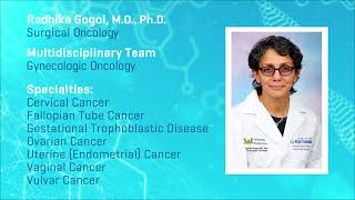 Meet Dr. Radhika Gogoi - Gynecologic Oncology | Karmanos Cancer Institute