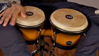 MEINL Percussion Latin Styles on Bongos - HB100VSB