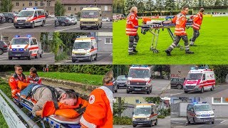 [MANV NACH UNWETTER \u0026 BLITZEINSCHLAG AUF SPORTPLATZ] GROSSÜBUNG SEG MITTE [DRK UK BRUCHSAL]