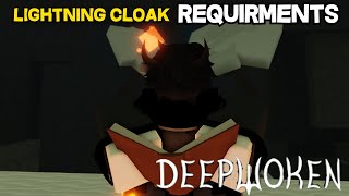 How to Obtain Lightning Cloak⚡[Deepwoken] (READ COMMENTS)