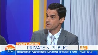 Private Vs Public Schooling | Mark McCrindle on the Today Show