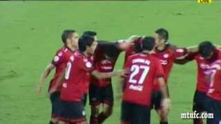 SCG MTU 5-0 Phuket [Highlight] FA Cup 10-07-2013