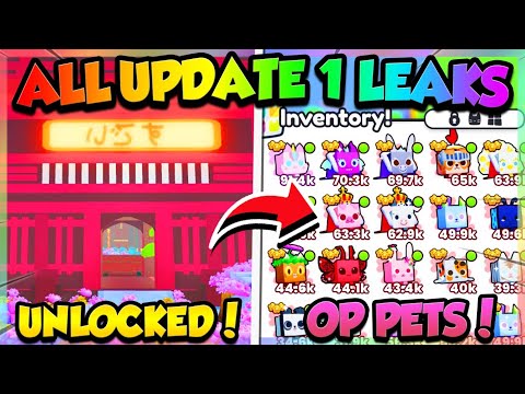 HOW TO PREPARE FOR *UPDATE 1* in PET SIMULATOR 99!! LEAKS (Roblox)