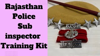 Rajasthan police Sub inspector Training kit , S.I. को प्रशिक्षण में क्या क्या मिलता है