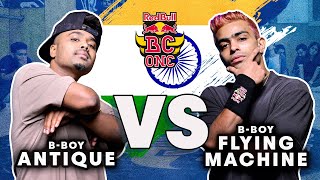 B-Boy Flying Machine vs. B-Boy Antique｜Final | Red Bull BC One Cypher India 2022