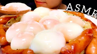 【咀嚼音】温玉ソーセージ丼を食べる！/ASMR/EatingSounds/Mukbang/먹방