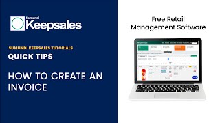Sumundi Keepsales Tutorials P-24: How To Create An Invoice Document