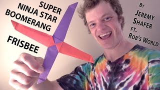 Super Ninja Star Frisbee Boomerang