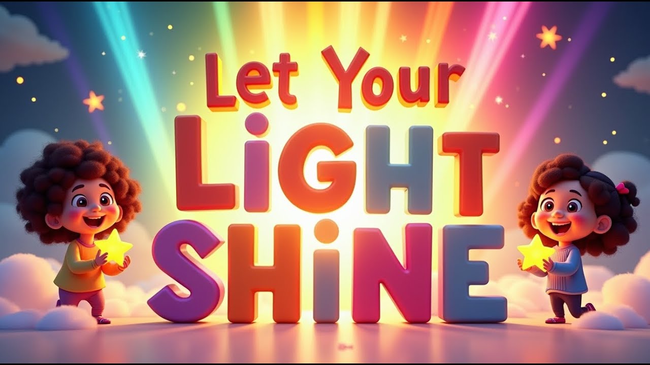 Let Your Light Shine Kids Song Youtube