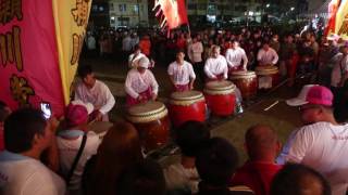 105.11.26新竹南勢青南宮靈安尊王聖誕繞境【冠友穎川堂戰鼓】