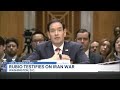 Rubio testifies on Iran war