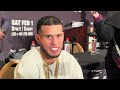 david benavidez riled up reacts to heated morrell altercation “gonna beat the sh*t outta him”