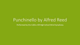 Punchinello by Alfred Reed