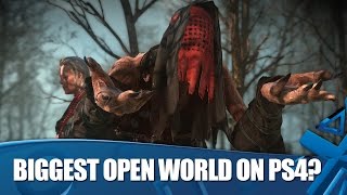 The Witcher 3: Wild Hunt - The Biggest Open World On PS4?