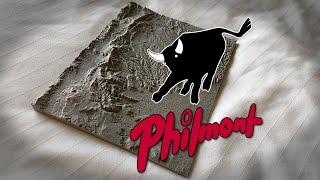 Philmont Topographic Map/Model (3d Printed)
