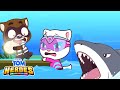 The Pearl Robber and a Shark - Heroes Month | Talking Tom Heroes Episode 37