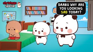 #BDC290 ▶Daabu is SAD for HOLIDAYS 😥😍Christmas special ⛄🎄 | Bubu dudu videos