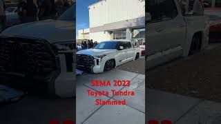 Toyota Tundra Slammed SEMA 2023