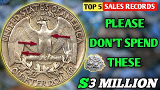 Top 5 Most Rare and Valuable Washington Quarters That Could Be Worth a Fortune!