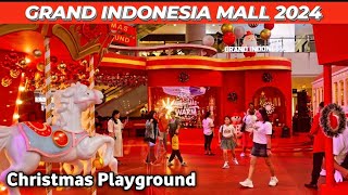 ADA CHRISTMAS PLAYGROUND GRAND INDONESIA MALL JAKARTA#grandindonesia#christmas