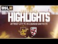 EXTENDED HIGHLIGHTS: Detroit City FC vs. Loudoun United FC