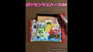 【お菓子】ポケモンウエハースチョコ　シール　開封66