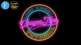 Neon Logo Design in PixelLab | Glowing Logo Design in PixelLab [ Uragon Tips ]