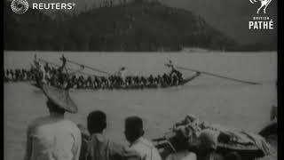 CHINA: Shanghai rowing tournament: Chinese crews in first race for 1929 title (1929)