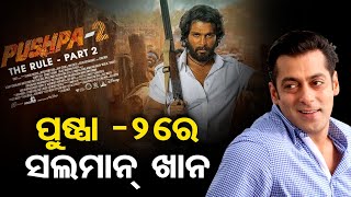 ପୁଷ୍ପା-2ରେ ସଲମାନ୍ ଖାନ  | Odisha Reporter