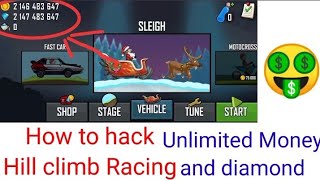 How to hack hill climb racing unlimited money