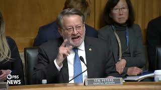 WATCH: Sen. Peters makes opening statement at Vought confirmation hearing