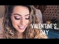 Mauve Valentine's Day Makeup | Carli Bybel Palette