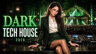 Hypnotic Dark Tech House 2026 🖤 Midnight Forest Rave | Underground Dark Bass Mix