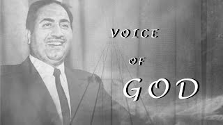 MOHAMMAD RAFI "THE VOICE OF GOD"