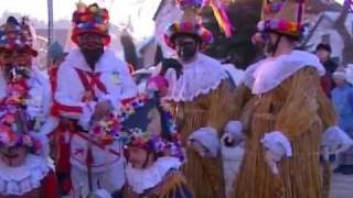 Shrovetide door-to-door processions and masks in the villages of the Hlinecko area