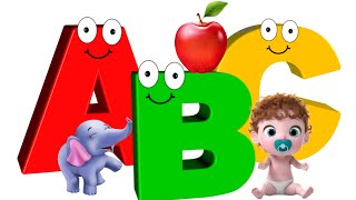 ABC phonics song | alphabet song for toddlers | a for apple | nursery rhymes