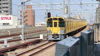 【数を減らす黄色い電車】西武2091F各停池袋行き　練馬駅発車