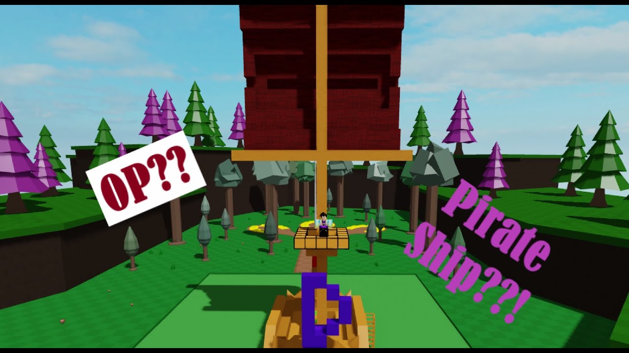 Pirate Ship In Build A Boat To Survive!! - Roblox - YouTube