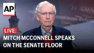 LIVE: Mitch McConnell speaks after announcing that he won’t seek reelection