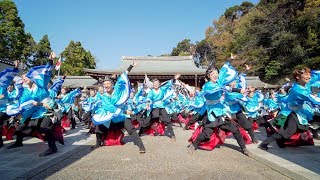 [4K] 神戸学生よさこいチーム湊　龍馬よさこい 2018　2日目　龍馬演舞場