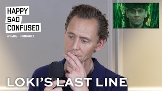 How Tom Hiddleston came up with Loki's last line