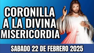 CORONILLA A LA DIVINA MISERICORDIA DEL DIA SABADO 22 DE FEBRERO 2025 | ROSARIO DEL DIA